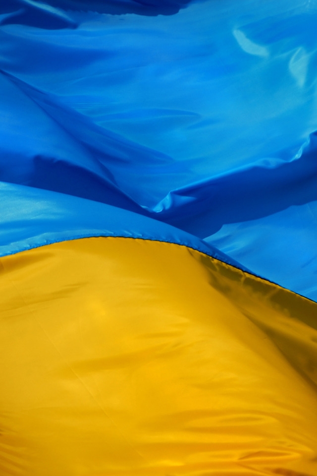 Ukraine Flag for 640 x 960 iPhone 4 resolution