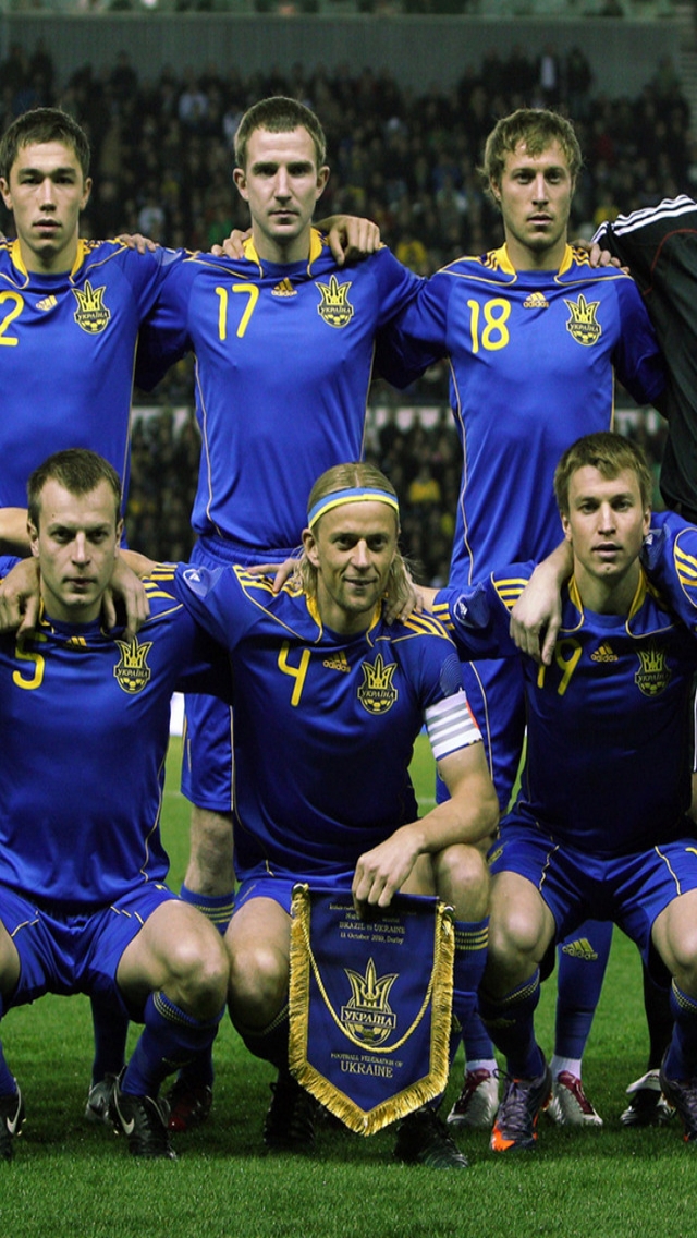 Ukraine National Team for 640 x 1136 iPhone 5 resolution