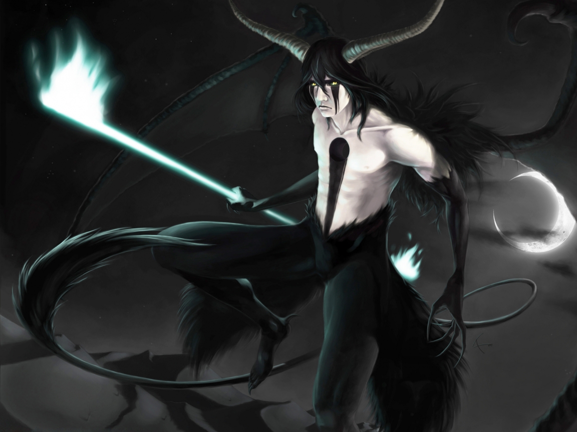 Ulquiorra Schiffer Bleach for 1152 x 864 resolution