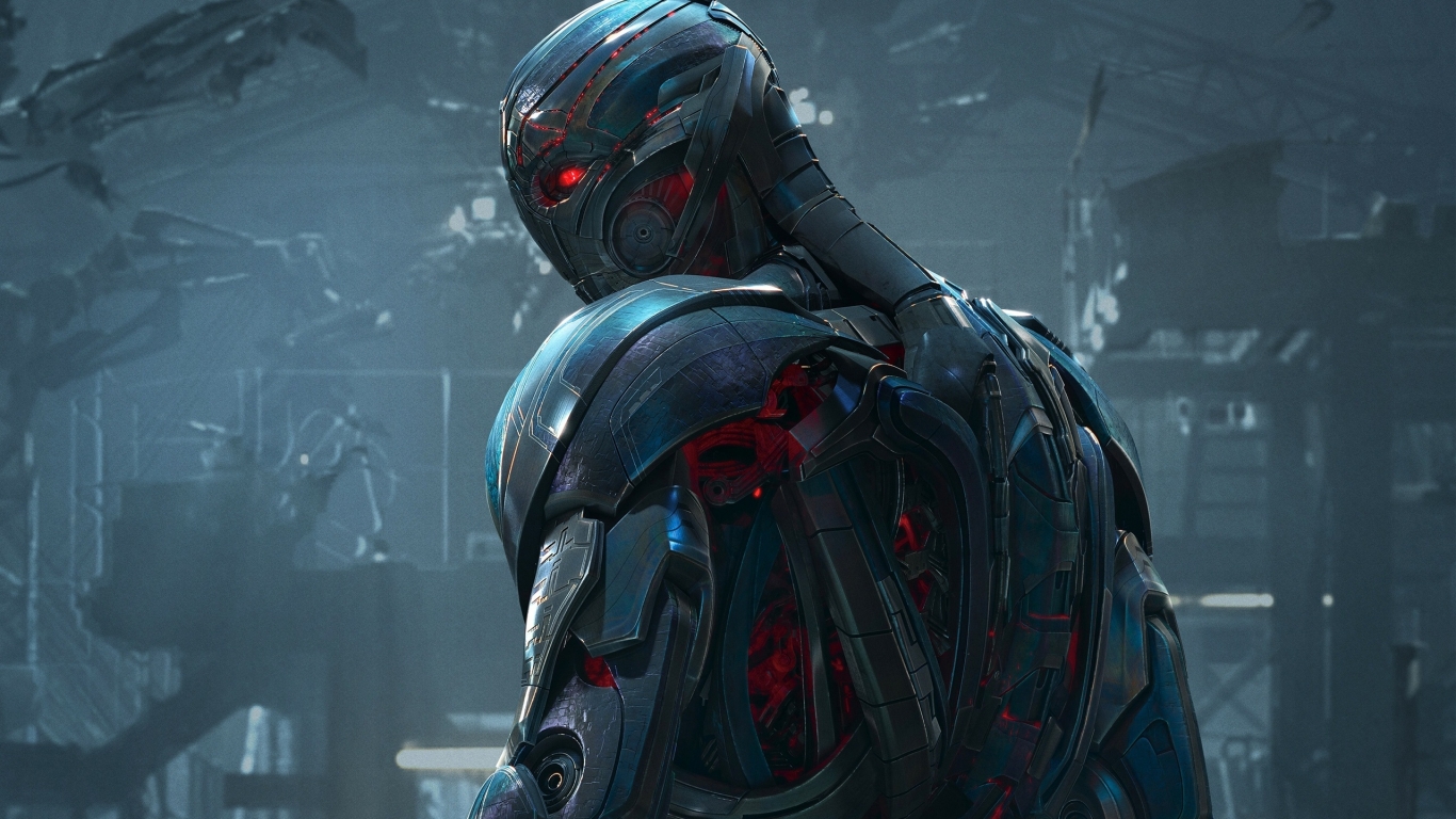 Ultron from Avengers for 1366 x 768 HDTV resolution