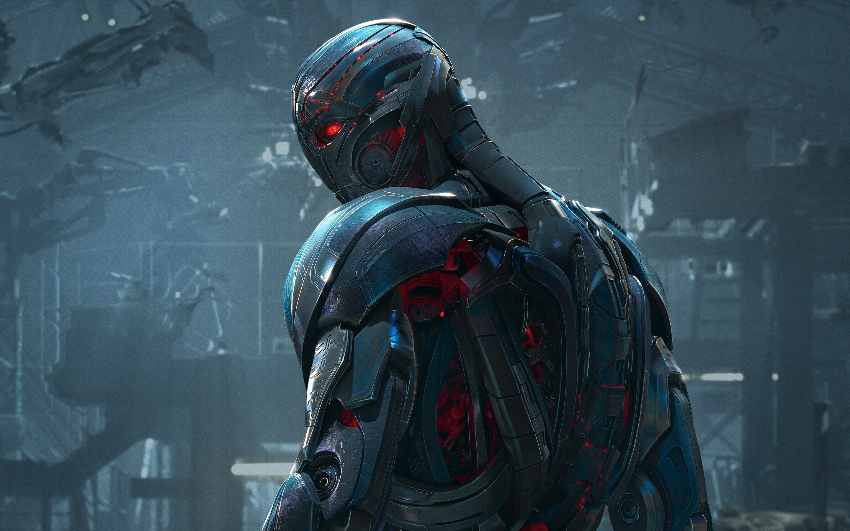Ultron from Avengers for 2880 x 1800 Retina Display resolution