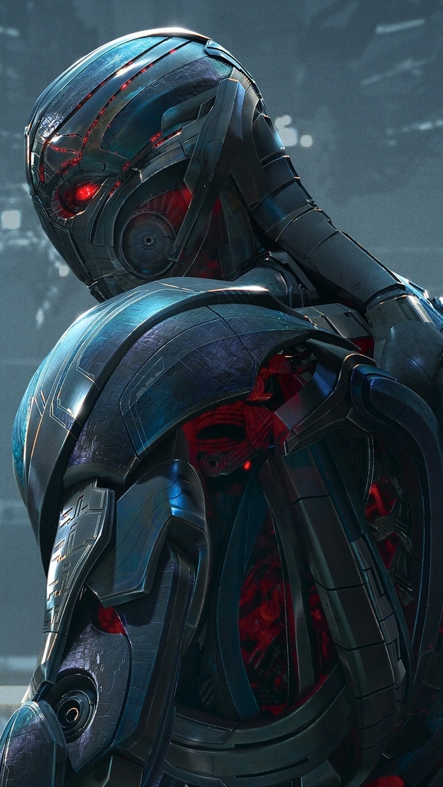 Ultron from Avengers for 640 x 1136 iPhone 5 resolution