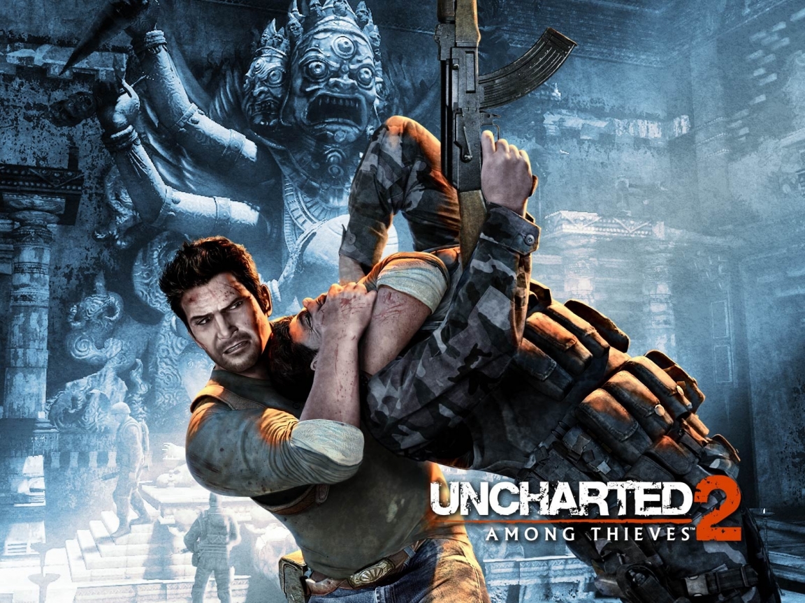 Uncharted 2: Among Thieves for 1152 x 864 resolution
