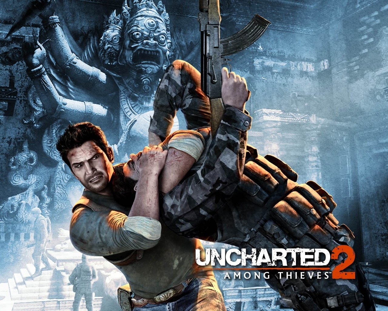 Uncharted 2: Among Thieves for 1280 x 1024 resolution