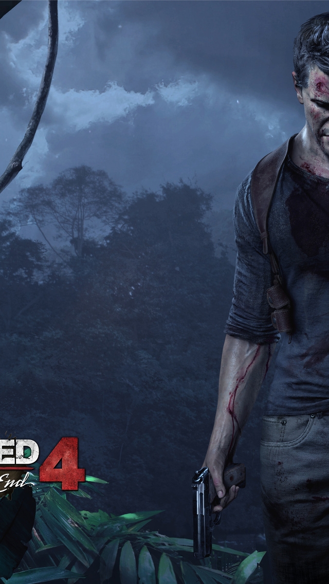 Uncharted 4 for 640 x 1136 iPhone 5 resolution
