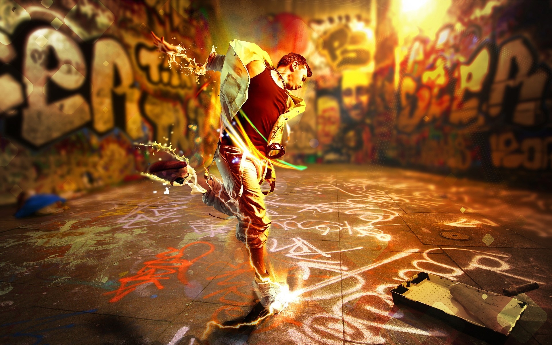 Underground Dance for 1920 x 1200 widescreen resolution