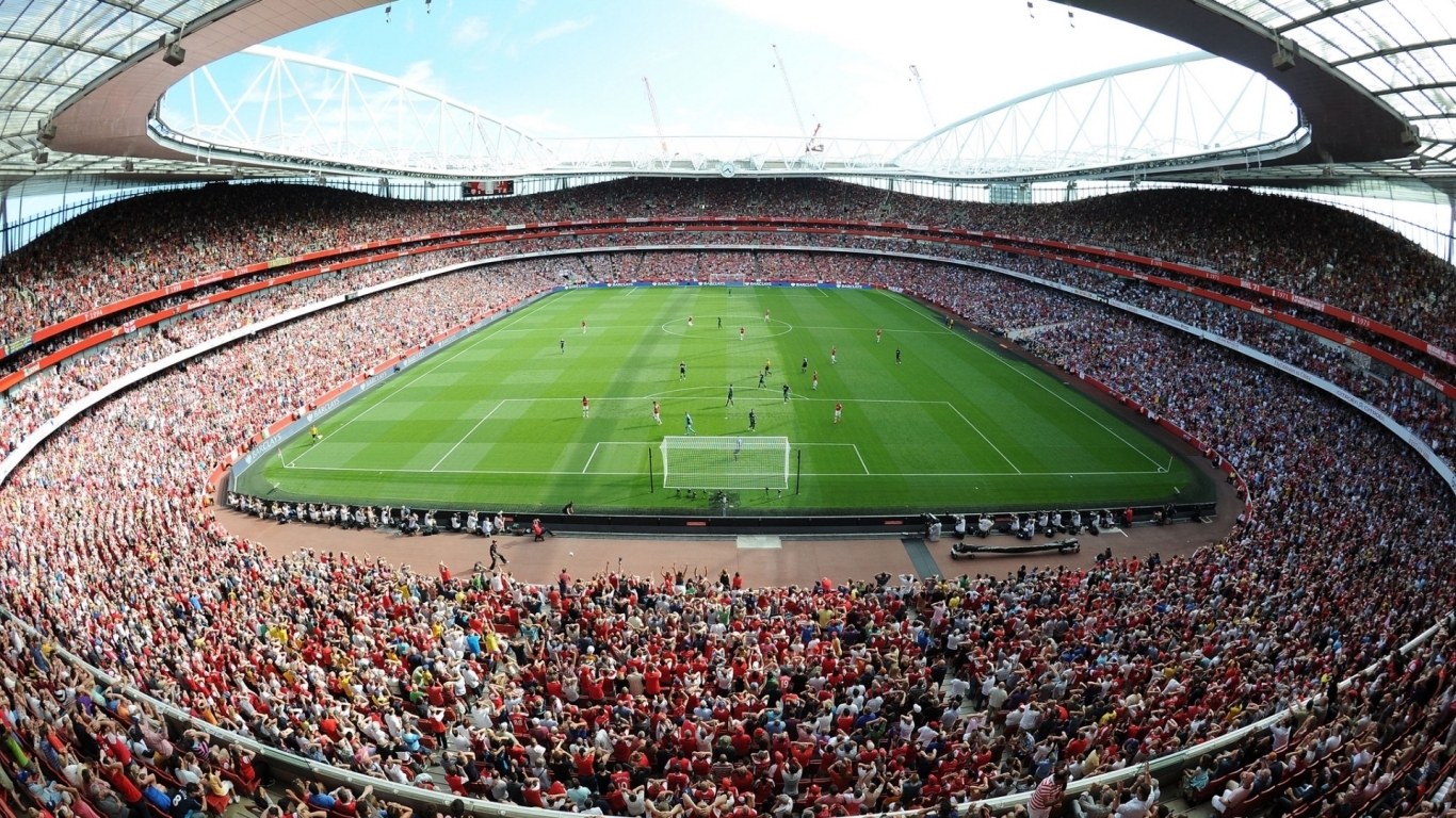 United Emirates Stadium for 1366 x 768 HDTV resolution
