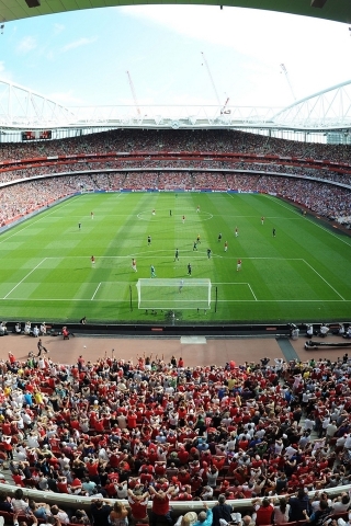 United Emirates Stadium for 320 x 480 iPhone resolution