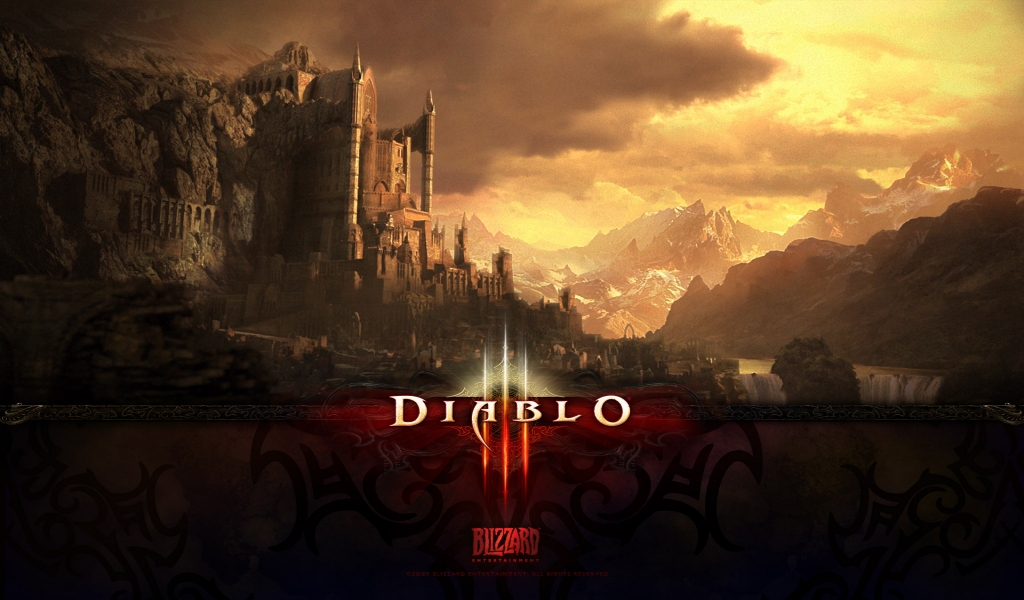 Ureh Diablo 3 for 1024 x 600 widescreen resolution