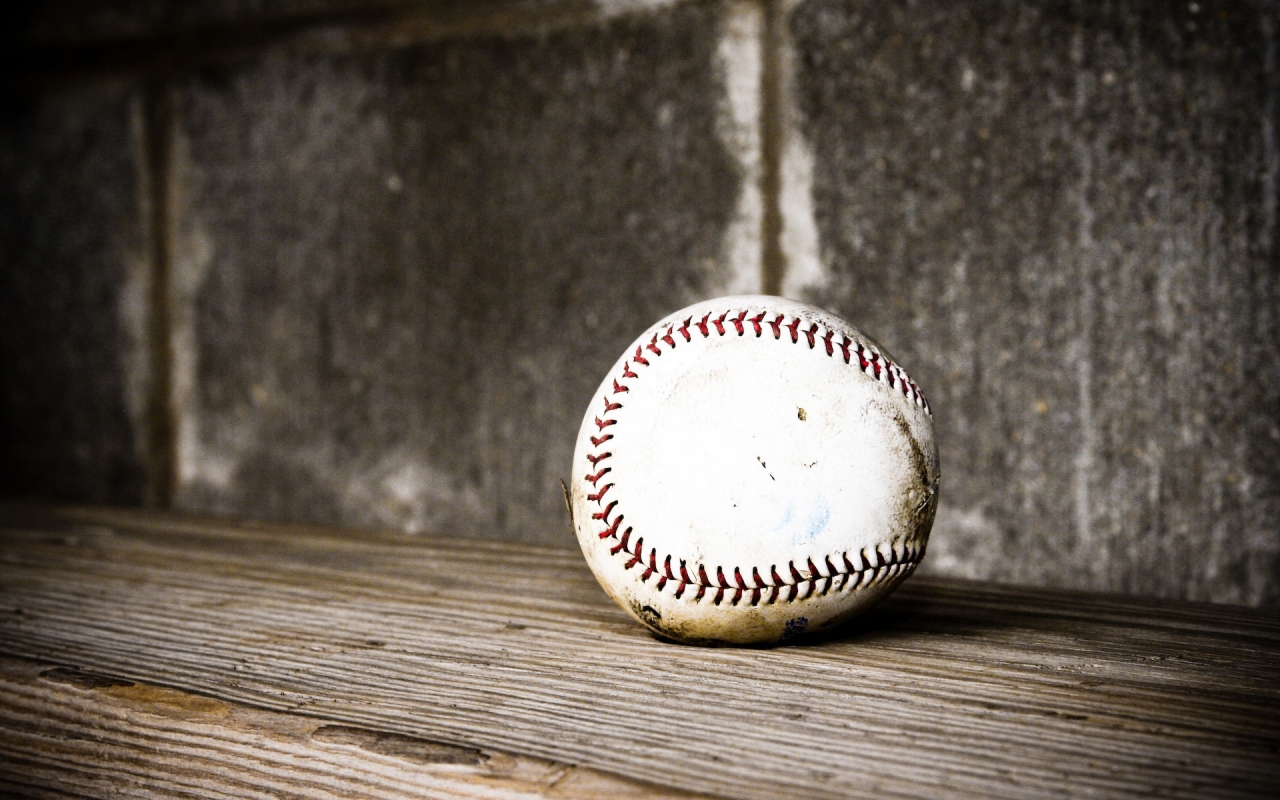 Used Baseball for 1280 x 800 widescreen resolution