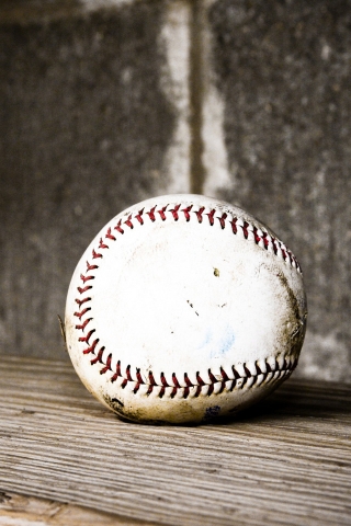 Used Baseball for 320 x 480 iPhone resolution