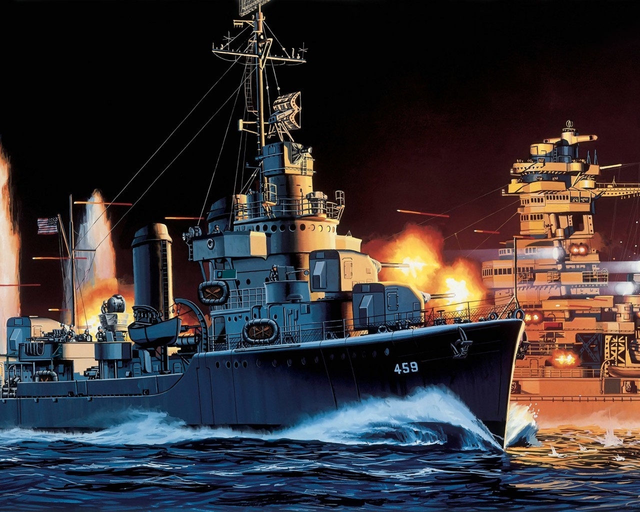 USS Laffey for 1280 x 1024 resolution
