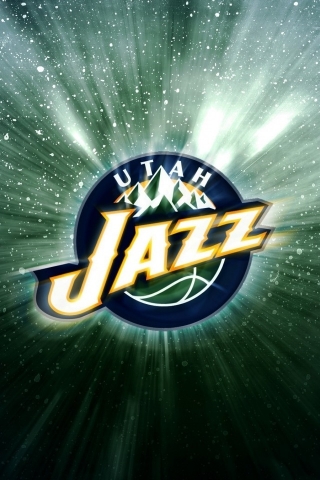 Utah Jazz  for 320 x 480 iPhone resolution