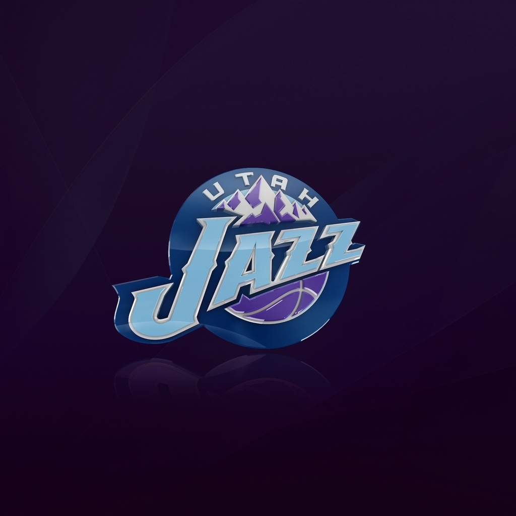 Utah Jazz Logo for 1024 x 1024 iPad resolution