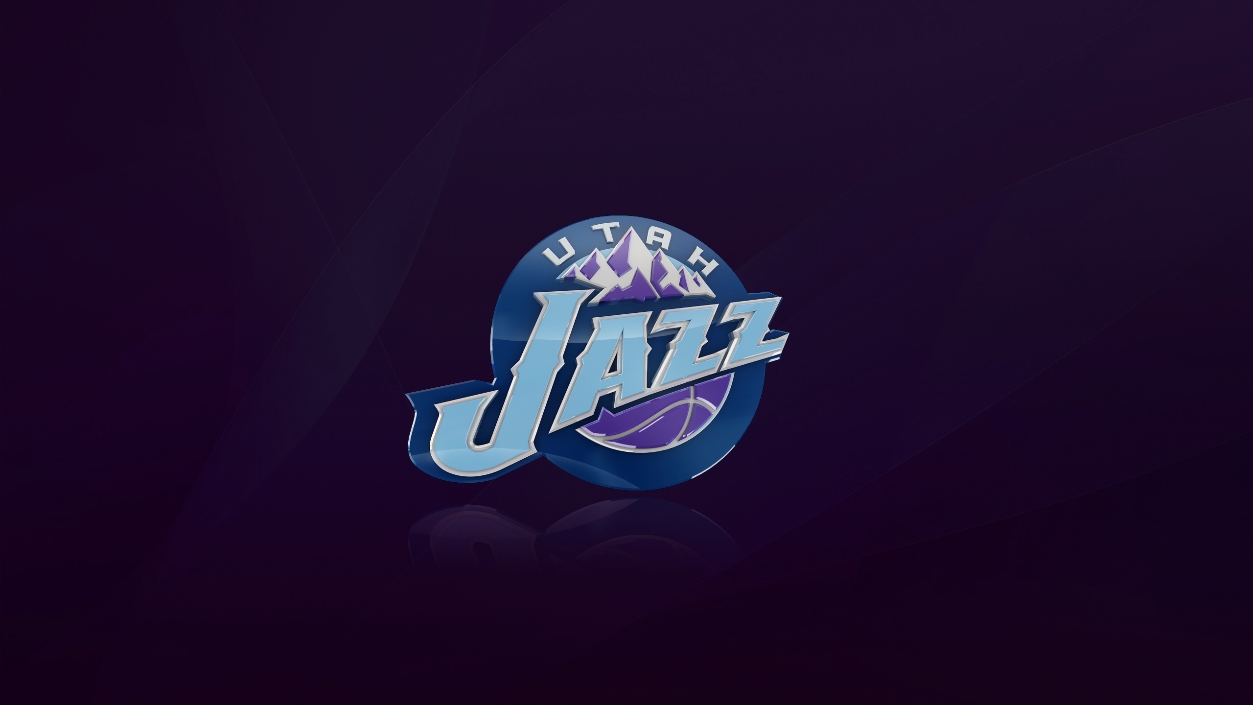 Utah Jazz Logo for 2560x1440 HDTV resolution