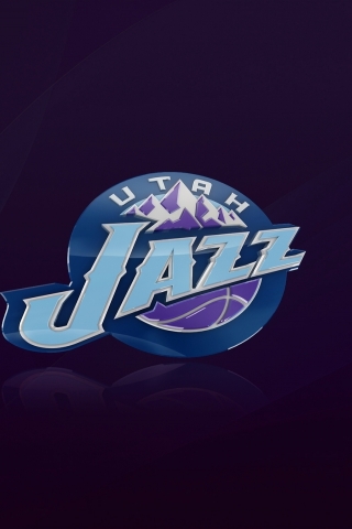 Utah Jazz Logo for 320 x 480 iPhone resolution
