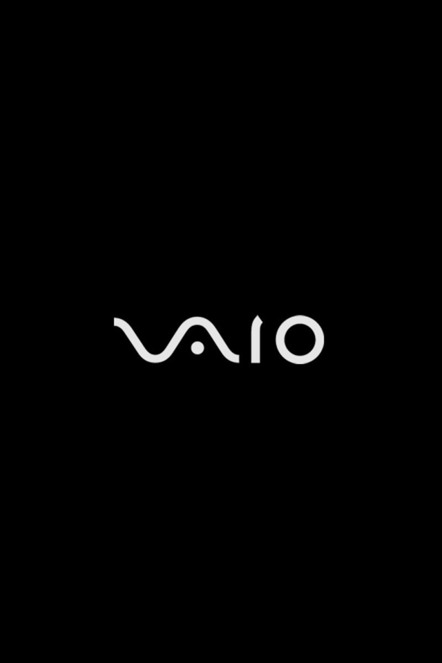 Vaio Black for 640 x 960 iPhone 4 resolution