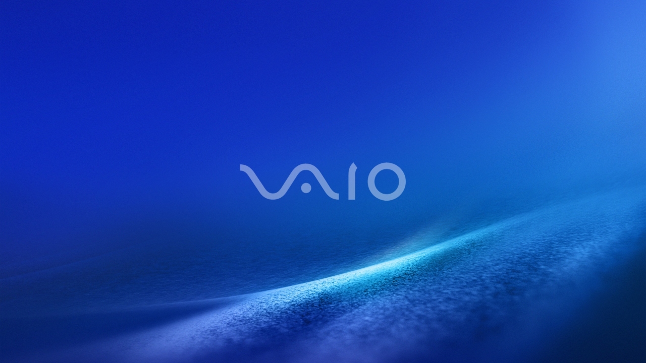 Vaio Dark Blue for 1280 x 720 HDTV 720p resolution