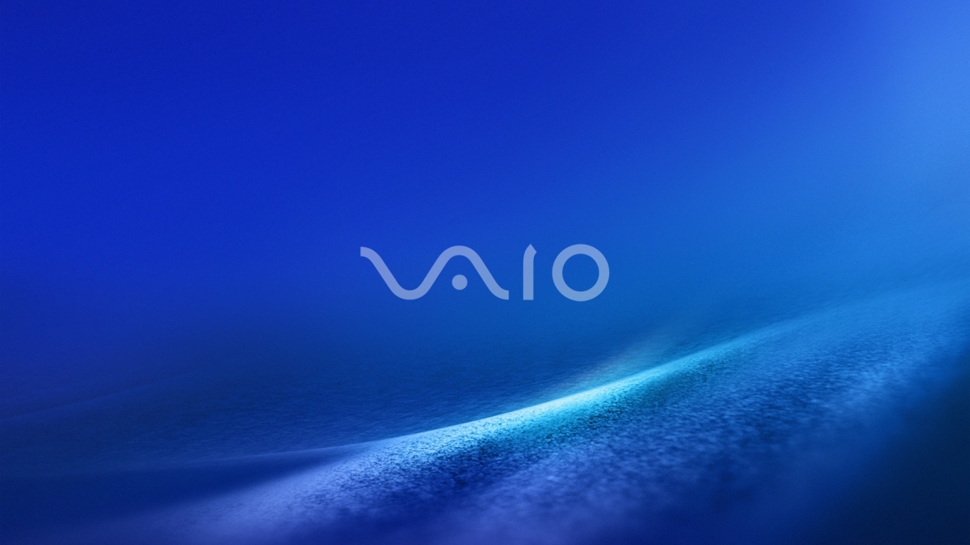 Vaio Dark Blue for 1366 x 768 HDTV resolution