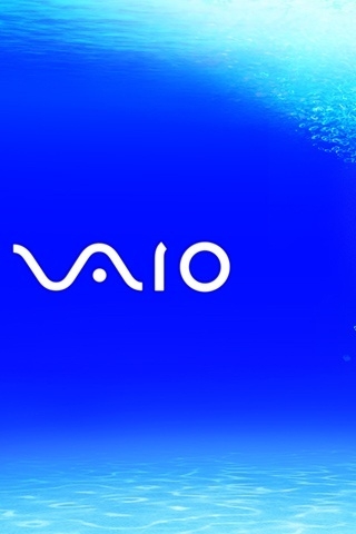 Vaio Grand Blue for 320 x 480 iPhone resolution