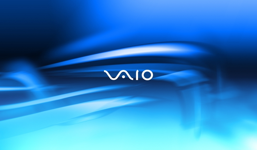 Vaio light blue for 1024 x 600 widescreen resolution