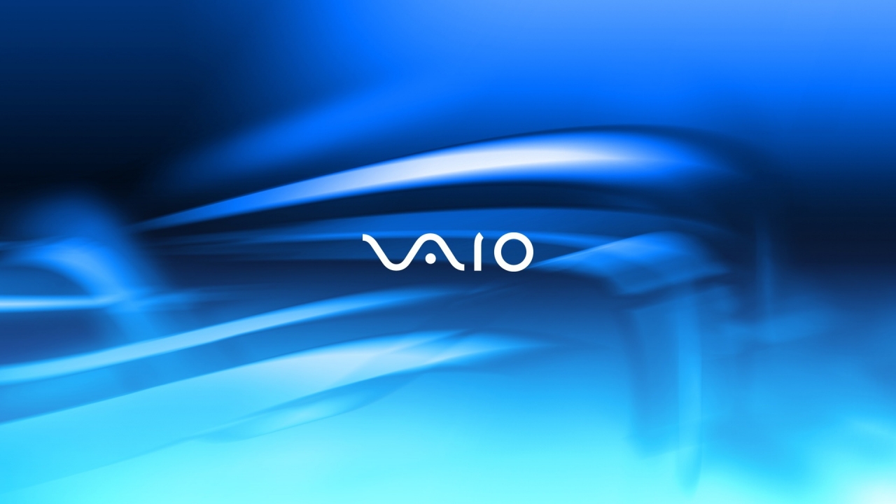 Vaio light blue for 1280 x 720 HDTV 720p resolution