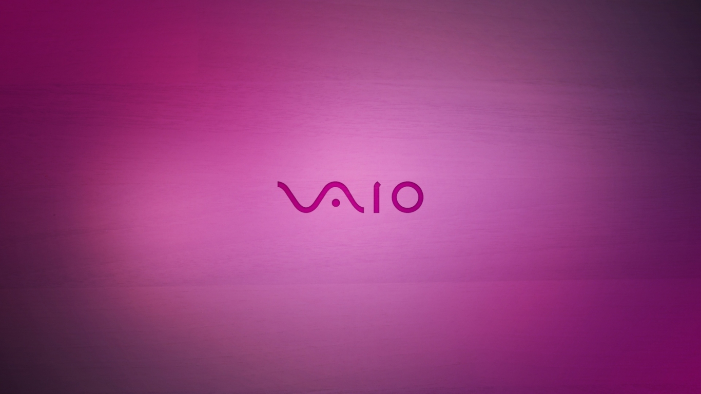 Vaio Purple Wood for 1366 x 768 HDTV resolution