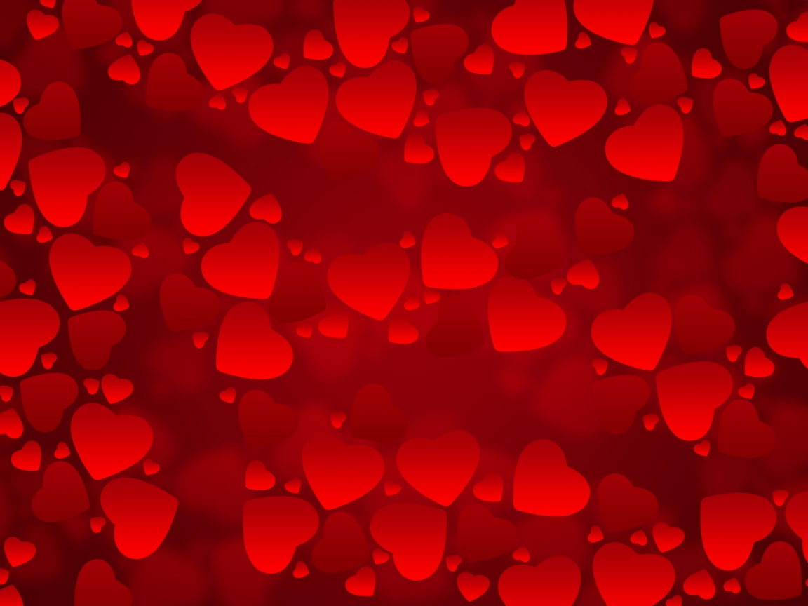 Valentines Day Background for 1152 x 864 resolution