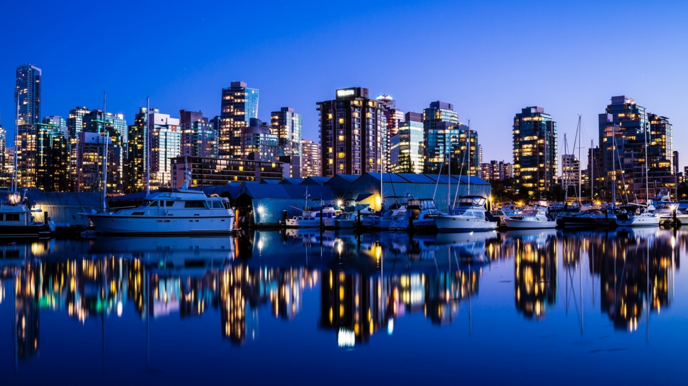 Vancouver Canada for 1366 x 768 HDTV resolution