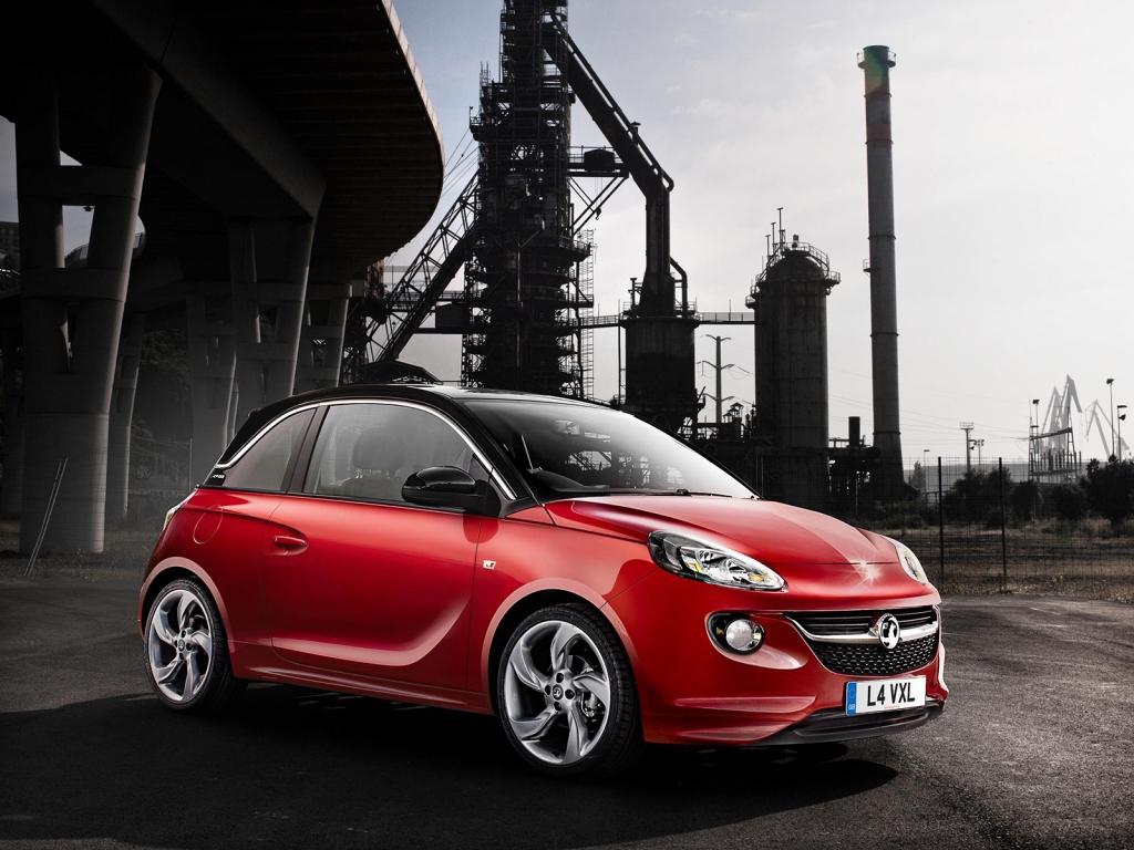 Vauxhall Adam Red for 1024 x 768 resolution