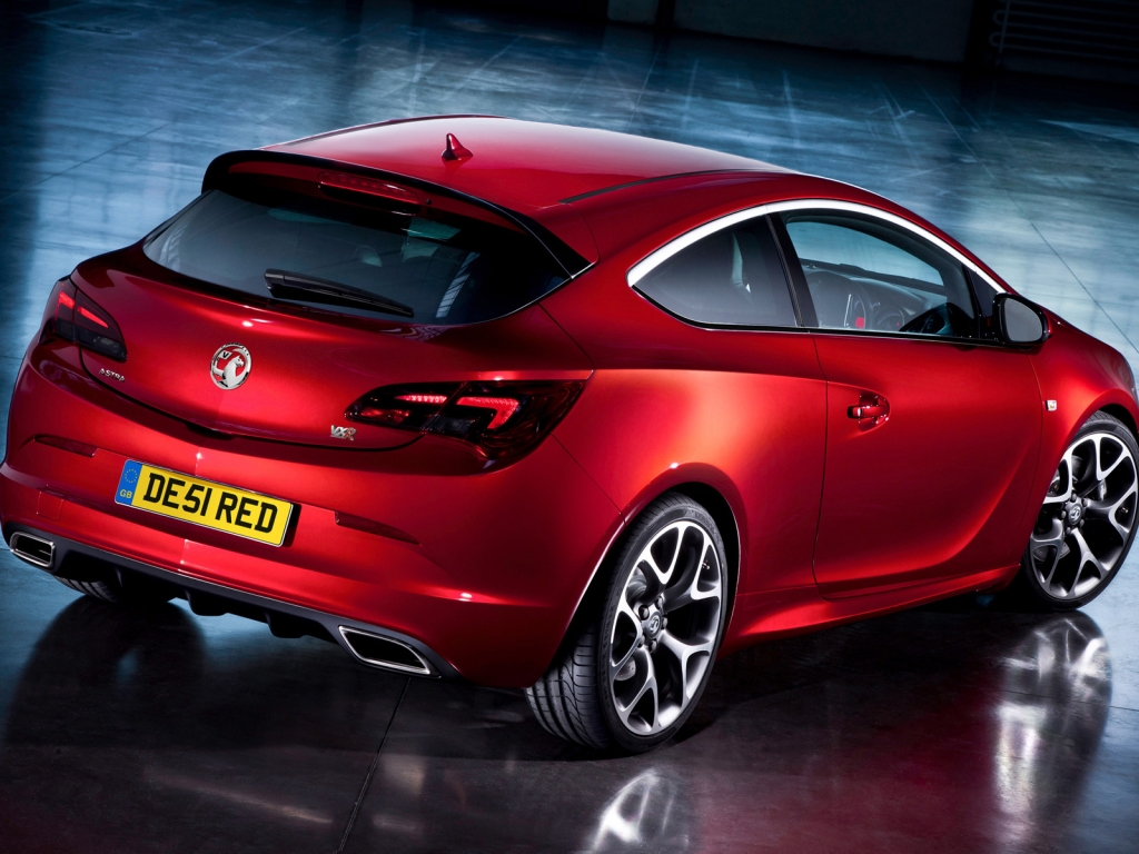Vauxhall Astra GTC Rear for 1024 x 768 resolution