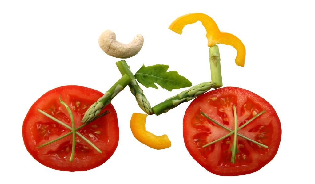 Vegie Bicycle for 1024 x 600 widescreen resolution