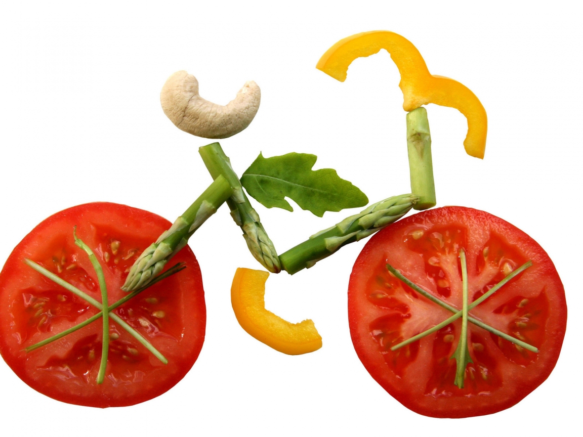 Vegie Bicycle for 1152 x 864 resolution