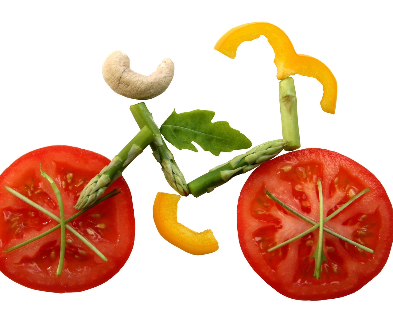 Vegie Bicycle for 1280 x 1024 resolution