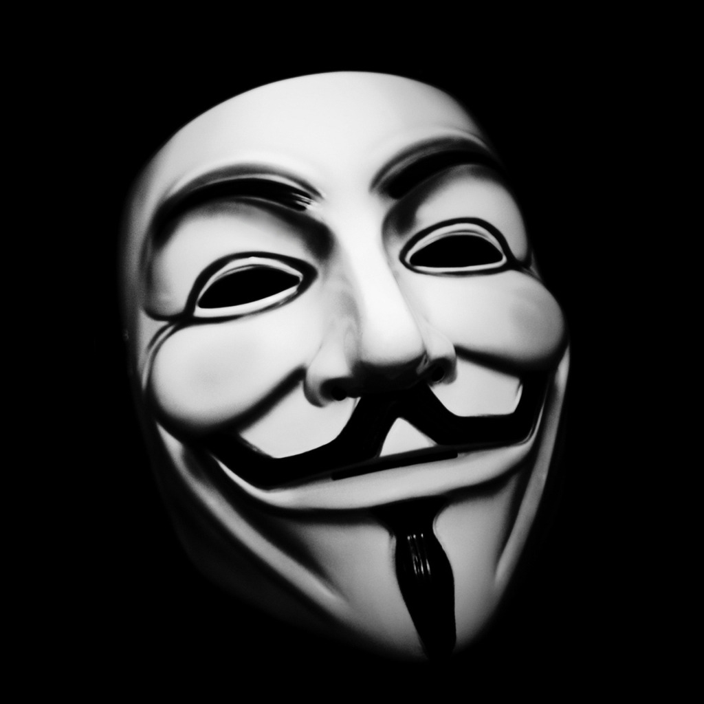 Vendetta Mask for 1024 x 1024 iPad resolution