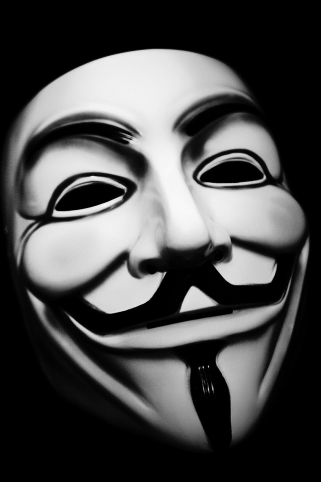 Vendetta Mask for 640 x 960 iPhone 4 resolution