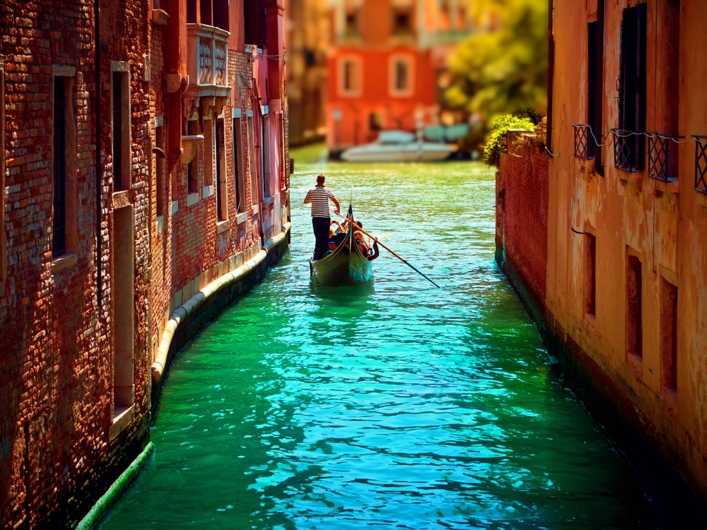 Venice Canal for 1024 x 768 resolution