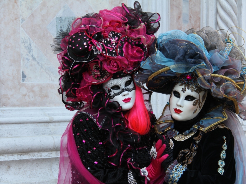 Venice Carnival for 1024 x 768 resolution