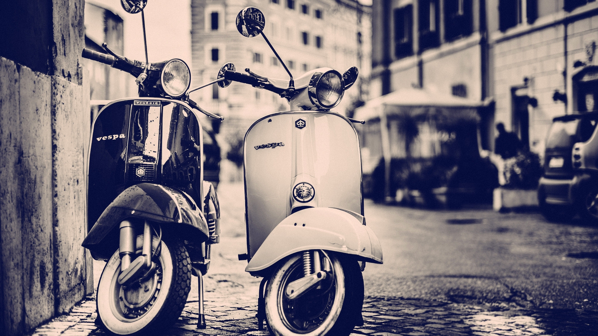 Vespa Scooters for 1920 x 1080 HDTV 1080p resolution