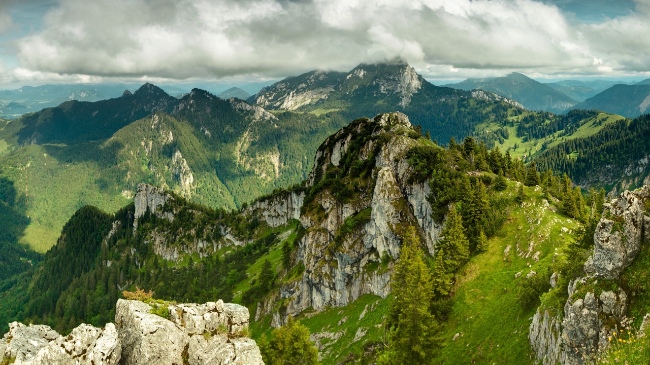 View from Breitenstein for 1280 x 720 HDTV 720p resolution