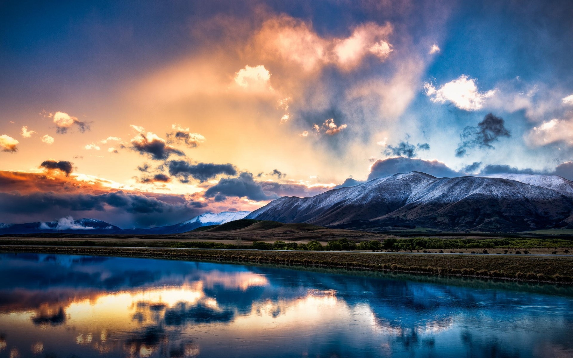 Blue Mountain Panorama – Newzealandscapes