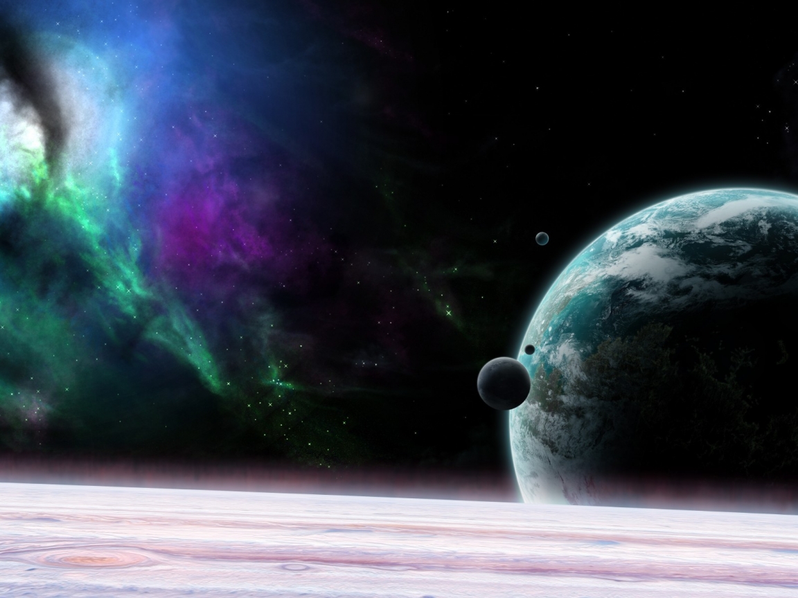 View from Universe for 1152 x 864 resolution