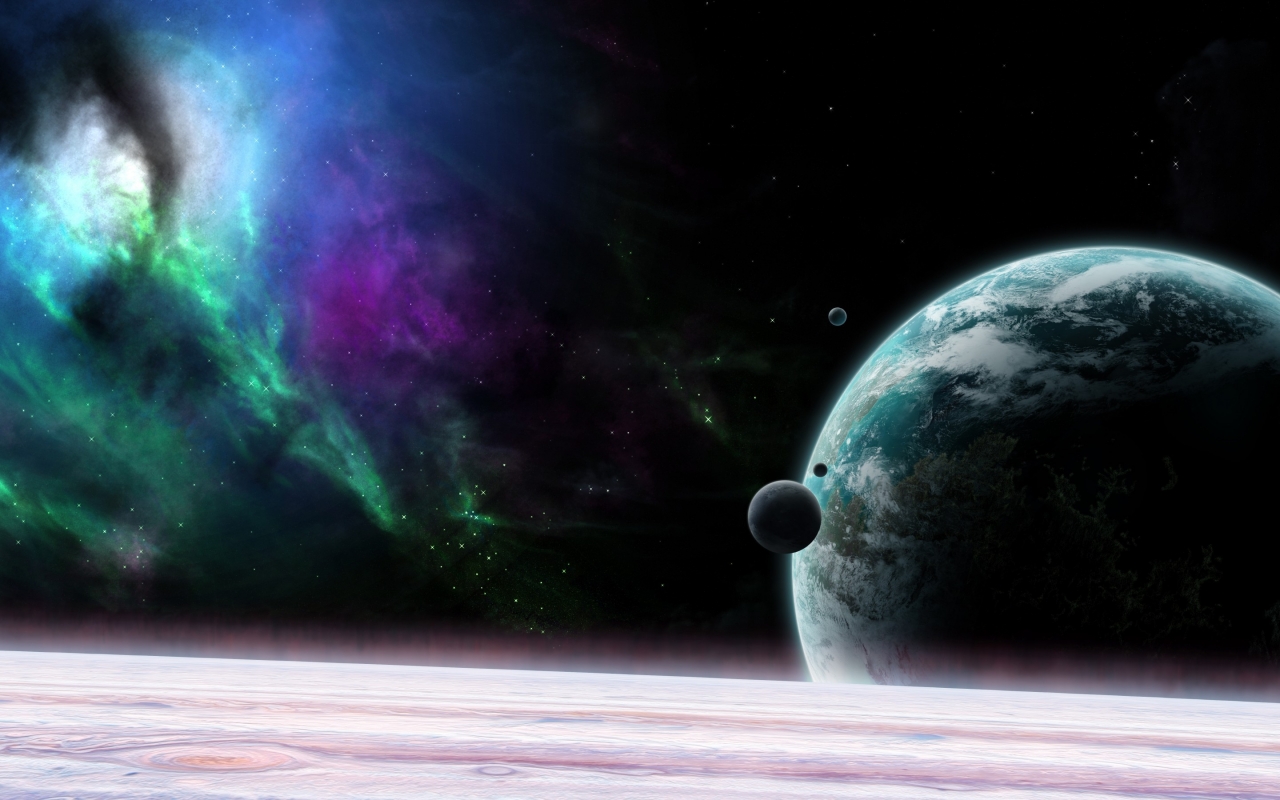 View from Universe for 1280 x 800 widescreen resolution