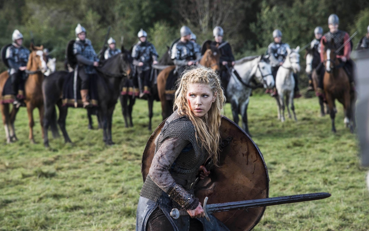 Vikings Lagertha  for 1280 x 800 widescreen resolution