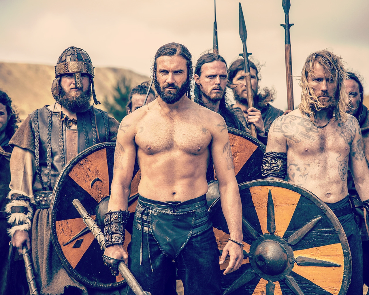 Vikings Season 2 Scene for 1280 x 1024 resolution