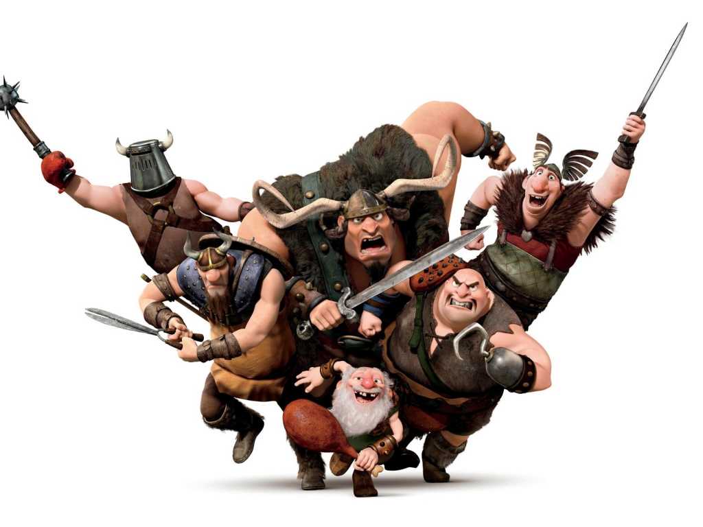 Vikings Warriors for 1024 x 768 resolution