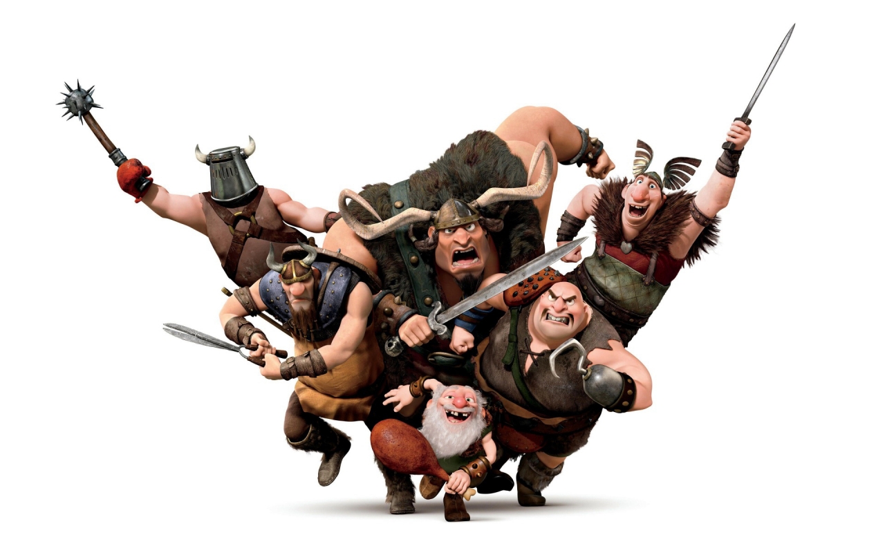 Vikings Warriors for 1280 x 800 widescreen resolution