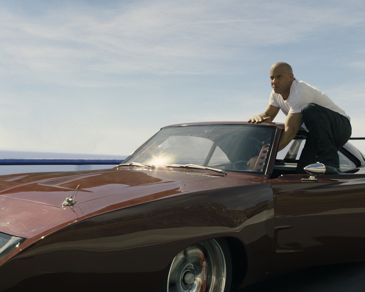 Vin Diesel in Fast and Furious for 1280 x 1024 resolution