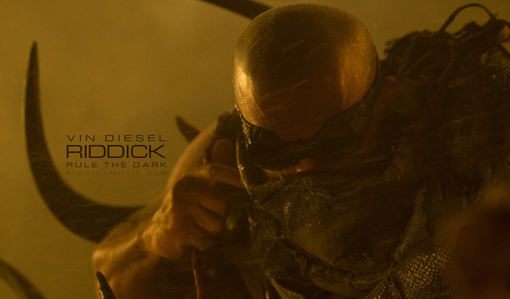 Vin Diesel Riddick for 1024 x 600 widescreen resolution