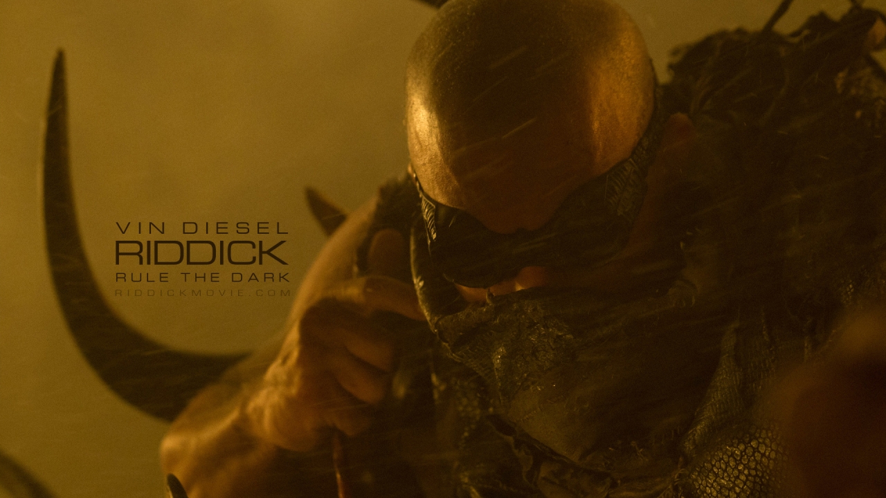 Vin Diesel Riddick for 1280 x 720 HDTV 720p resolution